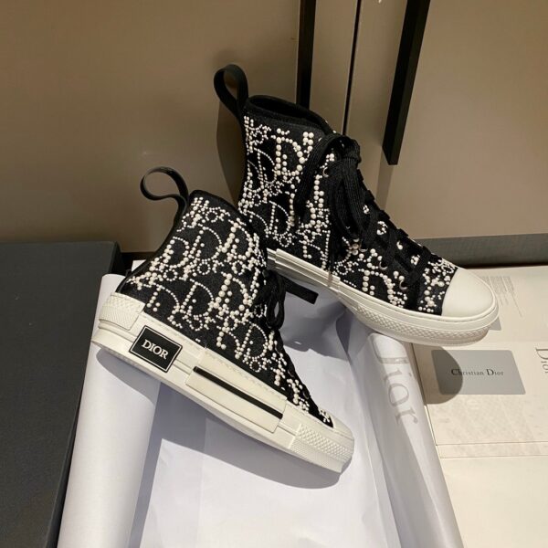 Women's Dior High Top Sneakers