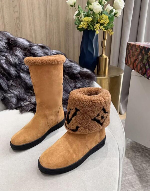 Women's Snowdrop Flat Ankle Louis Vuitton Boots