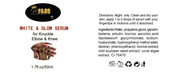 Herbal Whitening & Glowing Serum for Knuckle, Knee and Elbow - Image 2