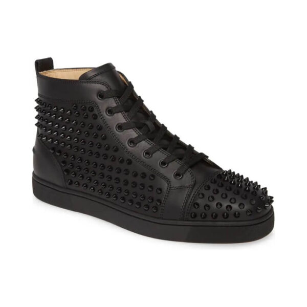 Louis Allover Spikes High Top Sneaker (Men) CHRISTIAN LOUBOUTIN - Image 8